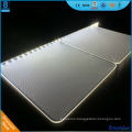 Round shape LED illuminated PMMA light guide panel